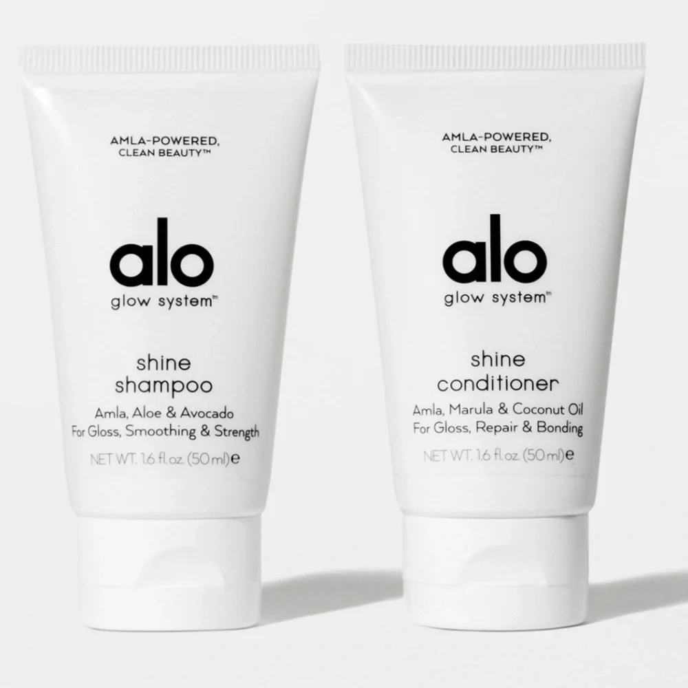 NEW Alo Shine & Strength Hair Duo
